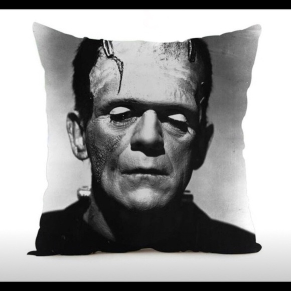 Other - FRANKENSTEIN Horror Pillow Case Cover- Square.